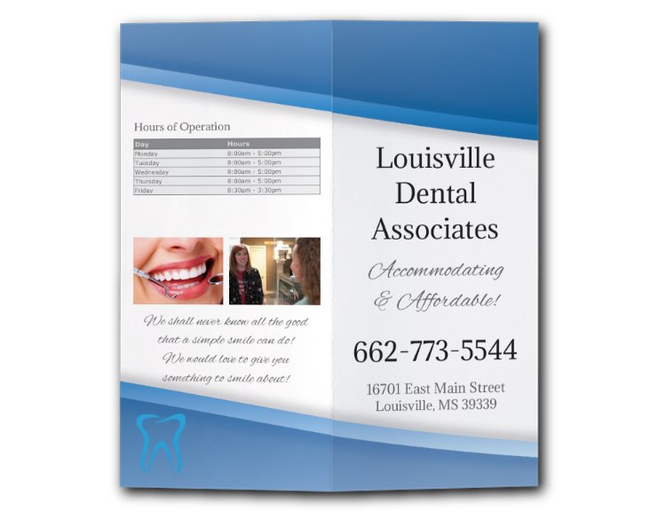 Louisville Dental Associates Pricing Brochure